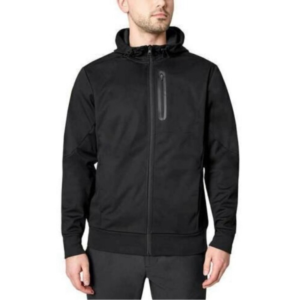 NWOT Mondetta Men's Wind & Water Resistant Zip Up Hooded Jacket